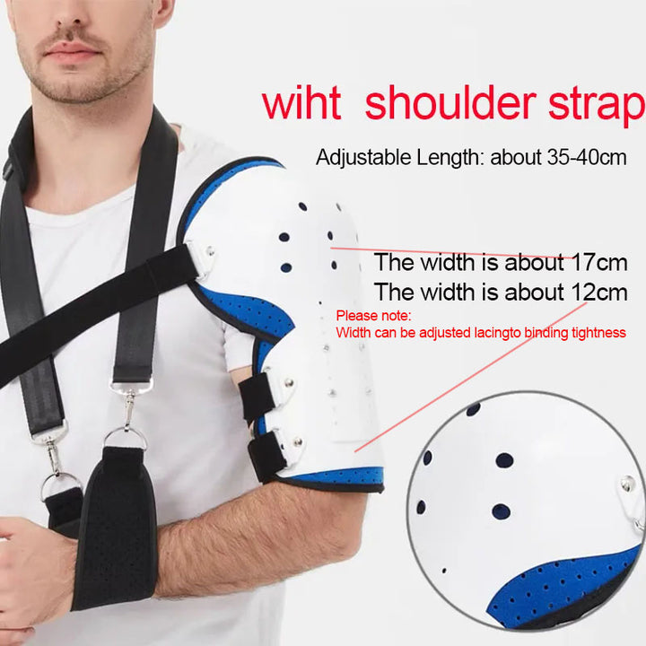 Premium Shoulder Support Brace for Rotator Cuff Injury and Arthritis – Breathable Arm Sling Immobilizer for Comfortable 