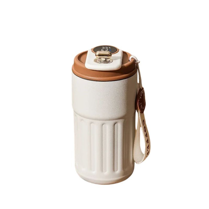 Premium Smart Thermos Bottle – 450ml Stainless Steel Vacuum Cup with Temperature Display, Portable Business Thermal Mug