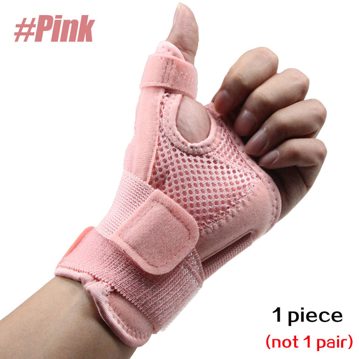 Premium Adjustable Thumb Wrist Stabilizer Brace for Arthritis, Tendonitis, & Carpal Tunnel Support, Elastic Bandage with 