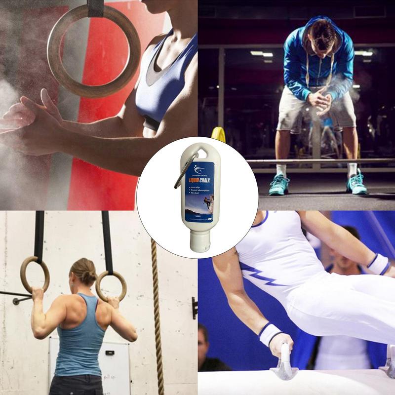 Premium Anti-Slip Liquid Chalk for Fitness, Rock Climbing & Sports - Sweat-Absorbent Magnesium Powder for Enhanced Grip, 
