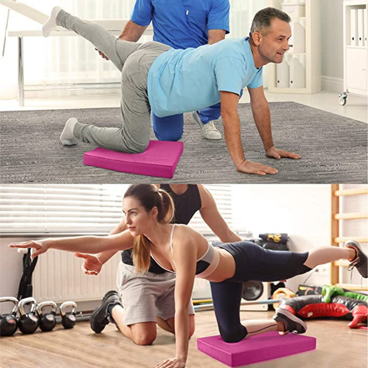 Premium Non-Slip Yoga Mat Balance Pad – Soft Foam Cushion for Pilates & Fitness – Ideal for Exercise, Body Building, and