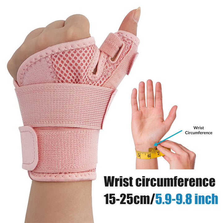 Premium Adjustable Thumb Wrist Stabilizer Brace for Arthritis, Tendonitis, & Carpal Tunnel Support, Elastic Bandage with 