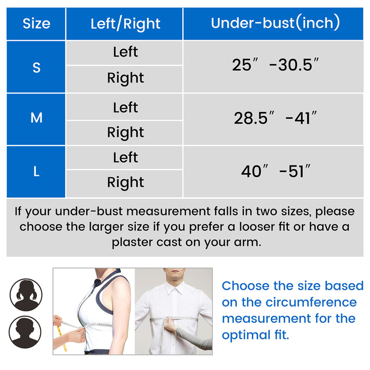 Premium Arm Sling for Adults - Broken Forearm Support, Elbow Sprain & Shoulder Injury Immobilizer, Ventilated & Breathable 