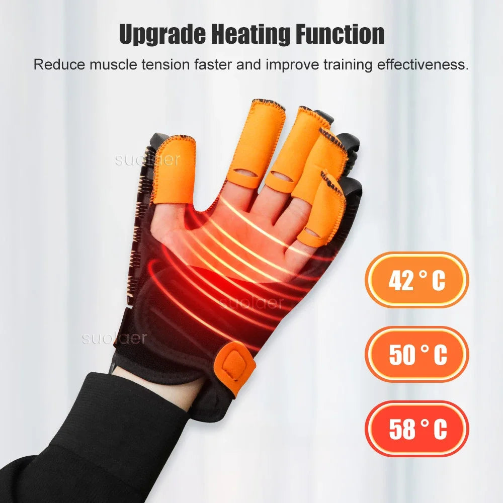 Premium Hand Rehabilitation Glove for Stroke Recovery | Hemiplegia Therapy Device | Finger Exerciser for Cerebral Infarction