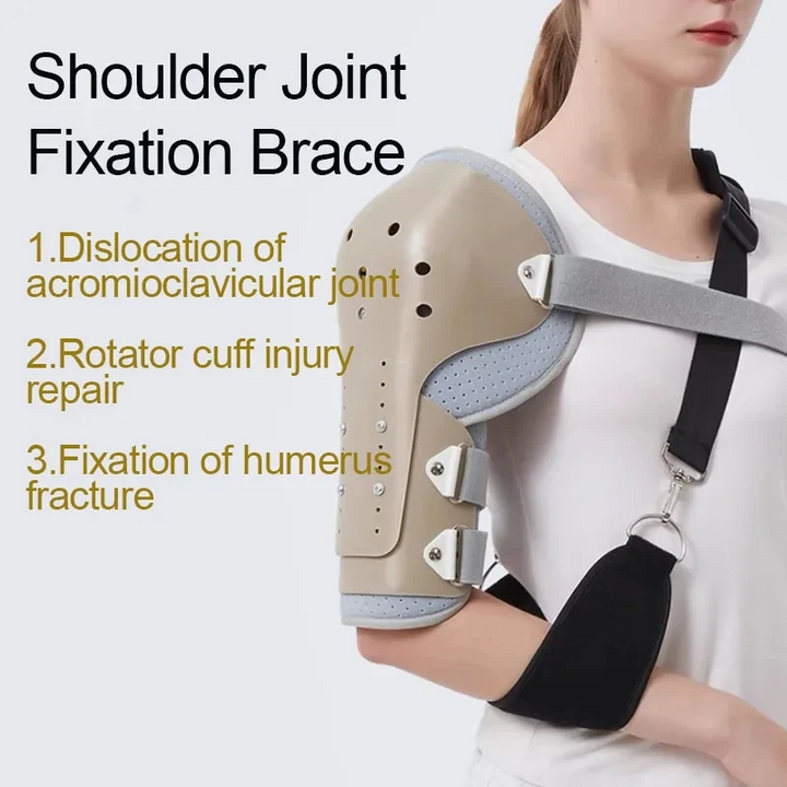 Premium Shoulder Support Brace for Rotator Cuff Injury and Arthritis – Breathable Arm Sling Immobilizer for Comfortable 