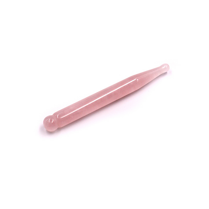 Premium Natural Quartz Yoni Wand Crystal Massage Stick for Acupuncture, Face Scraping, and Beauty Care – Made from Rose Quartz