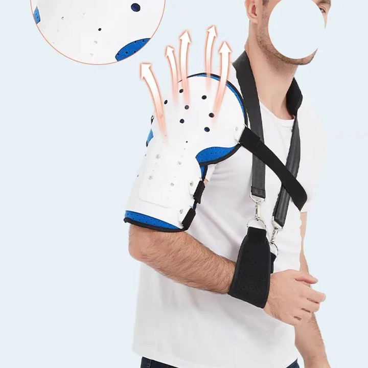 Premium Shoulder Support Brace for Rotator Cuff Injury and Arthritis – Breathable Arm Sling Immobilizer for Comfortable 