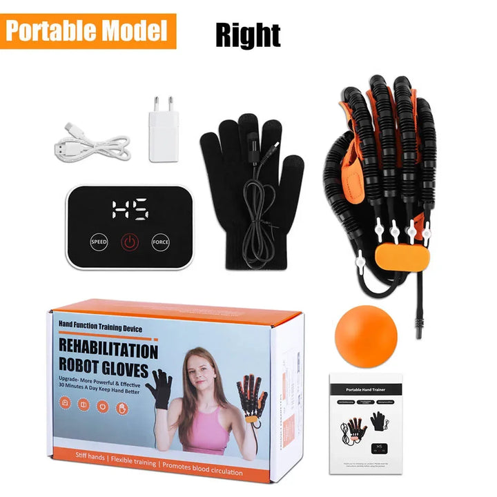 Premium Hand Rehabilitation Glove for Stroke Recovery | Hemiplegia Therapy Device | Finger Exerciser for Cerebral Infarction