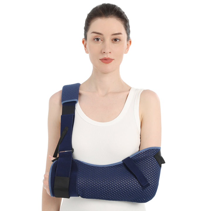 Premium Arm Sling for Adults - Broken Forearm Support, Elbow Sprain & Shoulder Injury Immobilizer, Ventilated & Breathable 