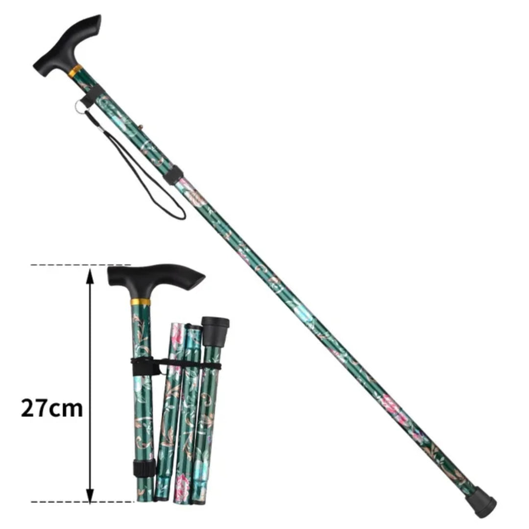 Premium Ultralight Trekking Poles – Adjustable Folding Hiking Walking Sticks, Telescopic Aluminum Poles with EVA Non-Slip 