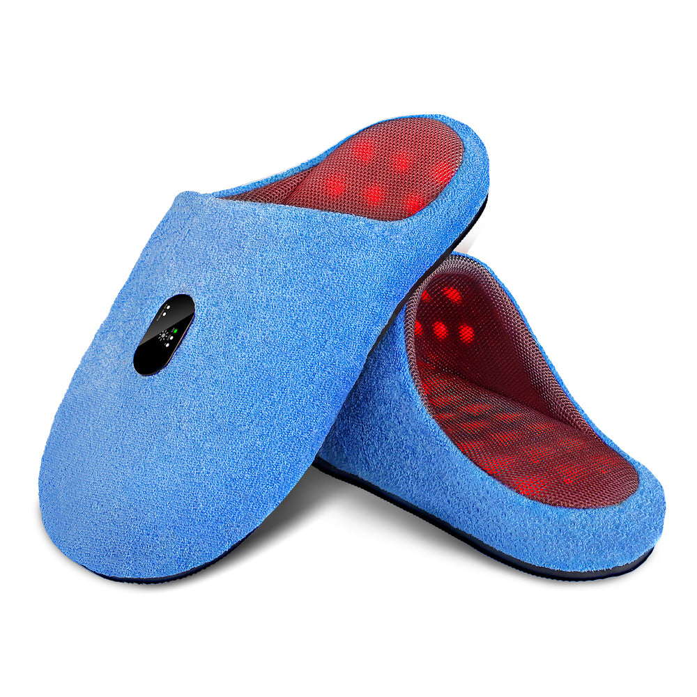 Premium Rechargeable Red Light Therapy Device for Feet – 460nm, 660nm, 850nm with Pulse – Treat Inflammation, Itchiness, and 