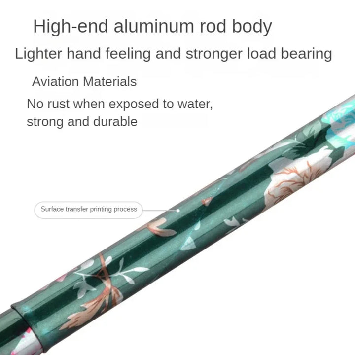 Premium Ultralight Trekking Poles – Adjustable Folding Hiking Walking Sticks, Telescopic Aluminum Poles with EVA Non-Slip 