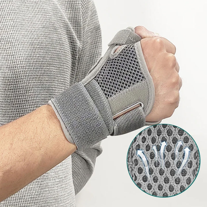 Premium Adjustable Thumb Wrist Stabilizer Brace for Arthritis, Tendonitis, & Carpal Tunnel Support, Elastic Bandage with 