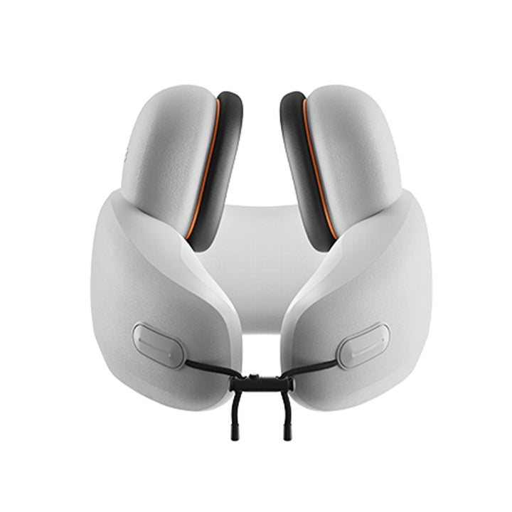 Premium U-Shaped Travel Neck Pillow – Noise Cancelling Memory Foam – Breathable Skin-Friendly Fabric – Detachable Earmuffs