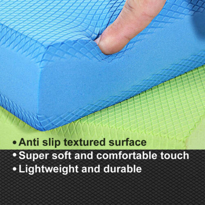 Premium Non-Slip Yoga Mat Balance Pad – Soft Foam Cushion for Pilates & Fitness – Ideal for Exercise, Body Building, and