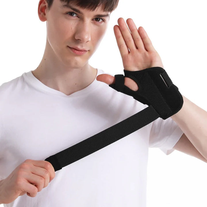 Premium Adjustable Thumb Wrist Stabilizer Brace for Arthritis, Tendonitis, & Carpal Tunnel Support, Elastic Bandage with 