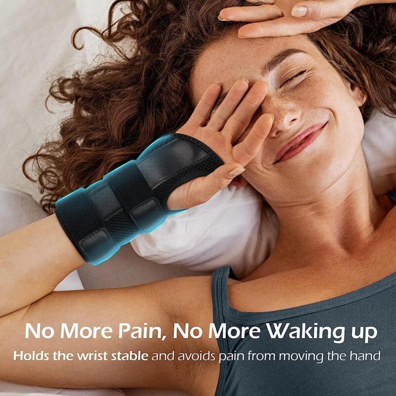 Premium Carpal Tunnel Wrist Brace – Stabilizing Support for Men & Women, Adjustable Hand Support Splint for Sprains, 