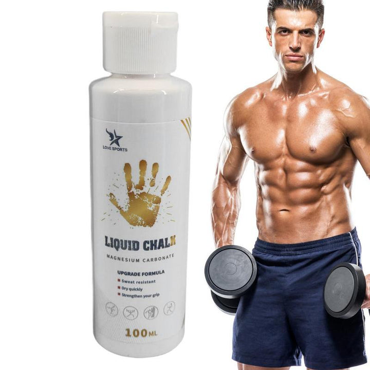 Premium Anti-Slip Liquid Chalk for Fitness, Rock Climbing & Sports - Sweat-Absorbent Magnesium Powder for Enhanced Grip, 