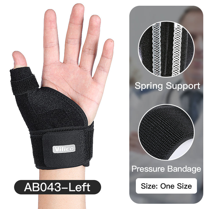 Premium Adjustable Thumb Wrist Stabilizer Brace for Arthritis, Tendonitis, & Carpal Tunnel Support, Elastic Bandage with 