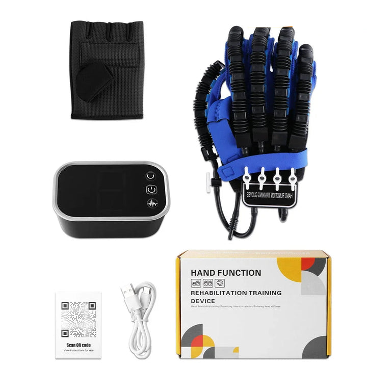 Premium Hand Rehabilitation Glove for Stroke Recovery | Hemiplegia Therapy Device | Finger Exerciser for Cerebral Infarction