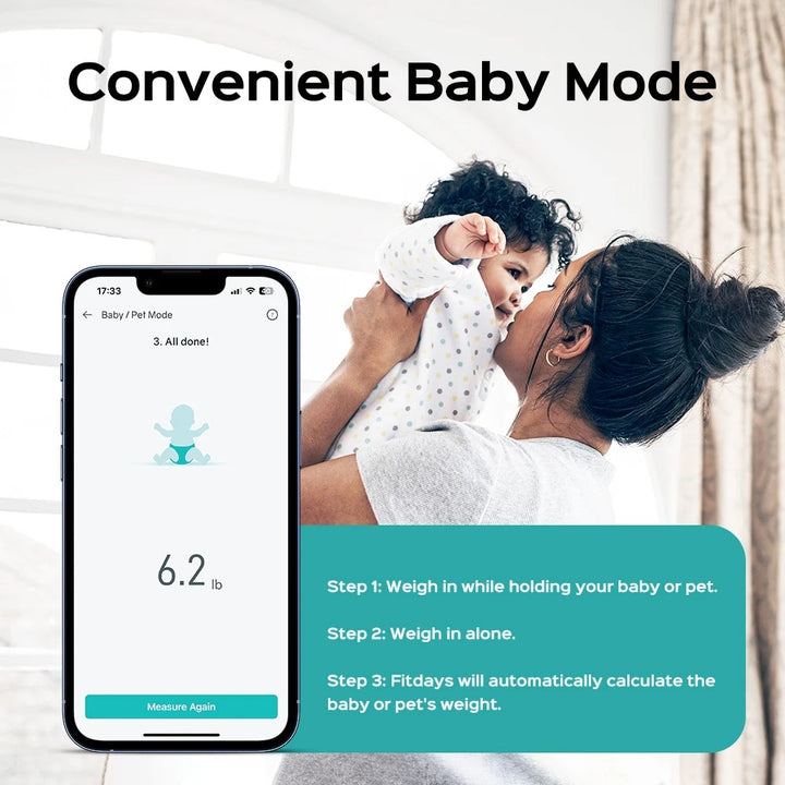 Premium Smart Body Composition Scale – 8 Electrode Bioimpedance Digital Weight Scale, Tracks Body Fat, Water, Muscle Mass, BMI, and More, Accurate Measurements for Health Monitoring
