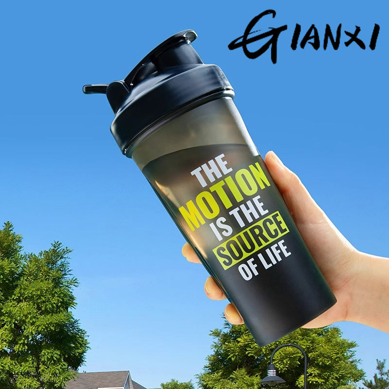 Premium Sports Shaker Cup – Large Capacity Leak-Proof Fitness Water Bottle – Portable, Thickened, Graduated Design for Gym, 