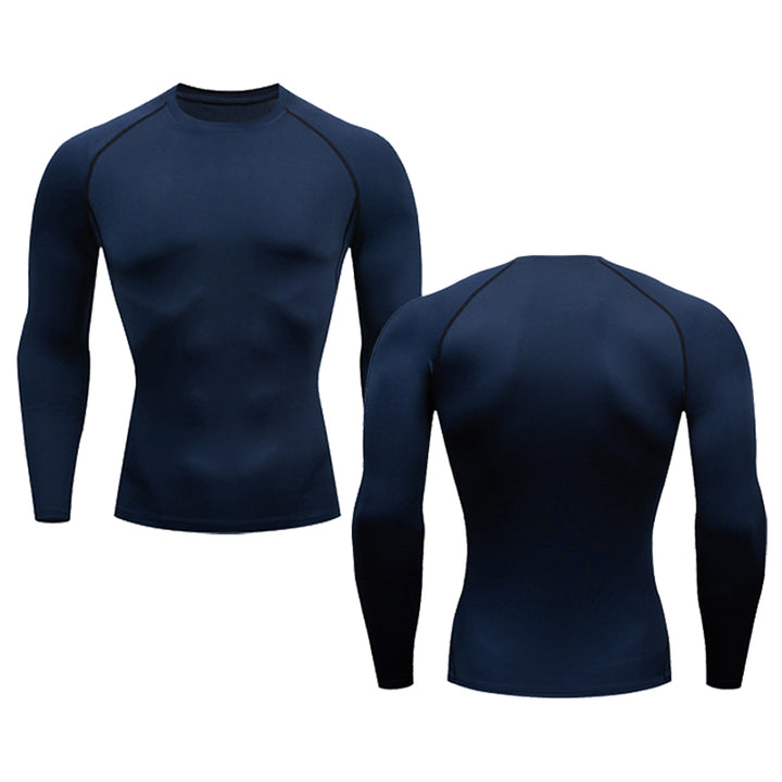 Premium Men’s Compression Sportswear Set – Quick-Dry Gym Suit, Yoga & Fitness Tracksuit, 2-Piece Workout Outfit