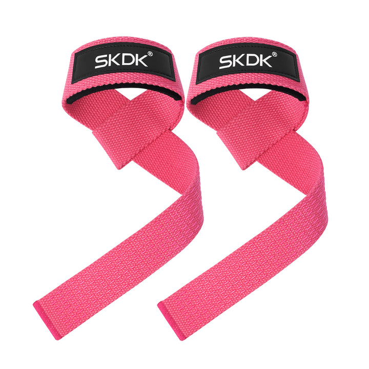 High Quality Weightlifting Straps – Anti-Slip Silicone Lifting Wrist Straps for Strength Training, Deadlifts, Crossfit, Hand 