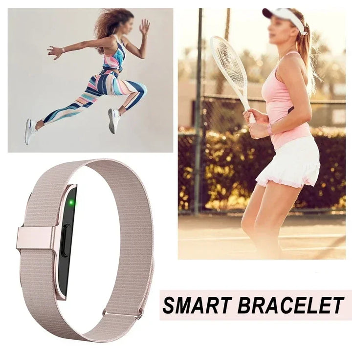 Premium Smart Fitness Tracker Bracelet – Heart Rate, Blood Pressure Monitor, Pedometer for Men & Women, Sport and Health 