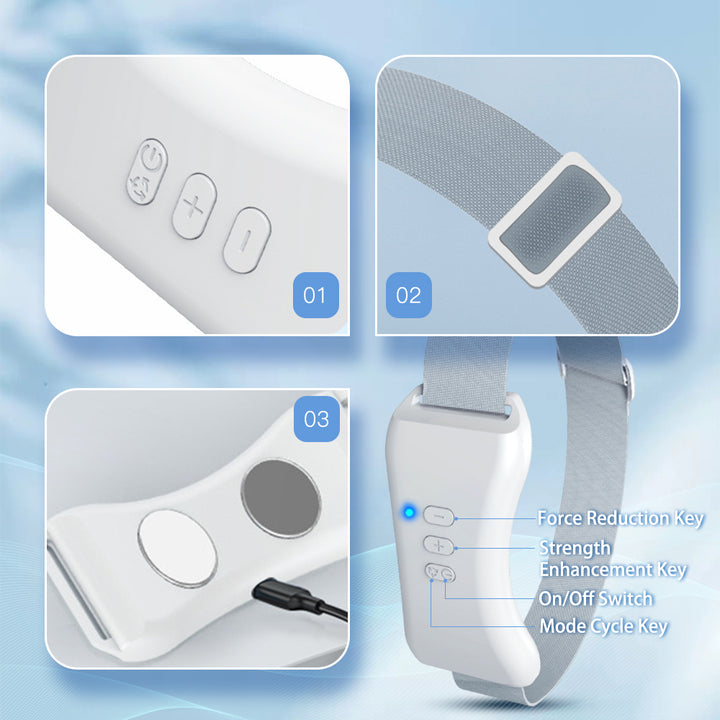Premium Vibration Chin-Up Facial Lifting Massager – EMS V-Line Beauty Device for Double Chin Removal, Face Shaping, and Skin 