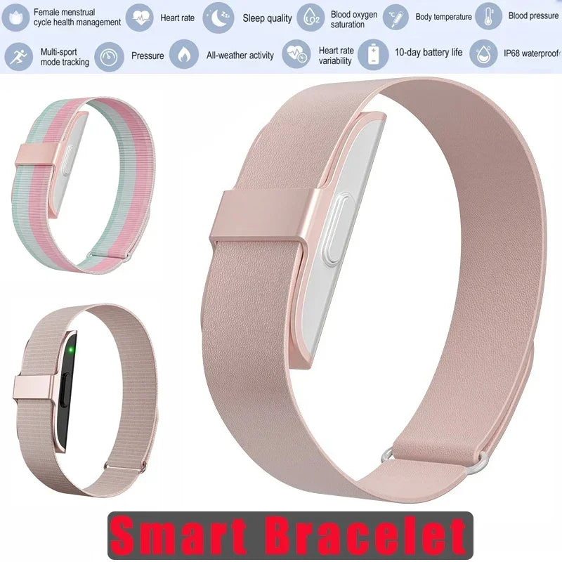 Premium Smart Fitness Tracker Bracelet – Heart Rate, Blood Pressure Monitor, Pedometer for Men & Women, Sport and Health Monitor, Activity Tracker