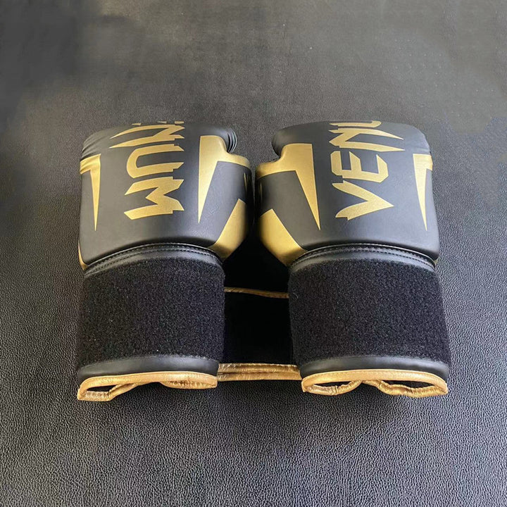 Premium Boxing Gloves – High Quality PU Leather, Ultra-Thick Padding for Muay Thai, MMA, Sanda & Boxing Training, Wear