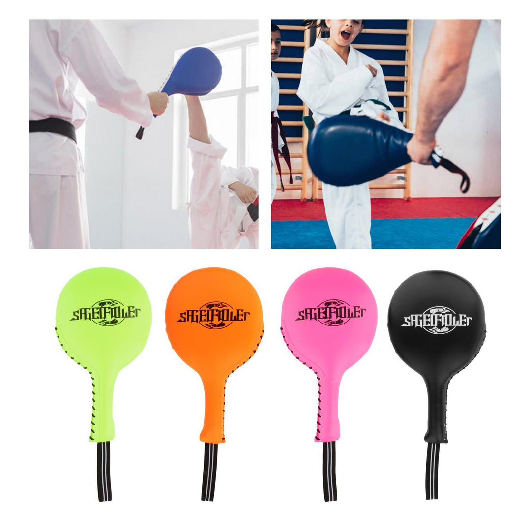 Premium Boxing Target Pads – Durable PU Foot & Fist Rebound Training Targets for Kids & Adults – Karate, Kickboxing, and