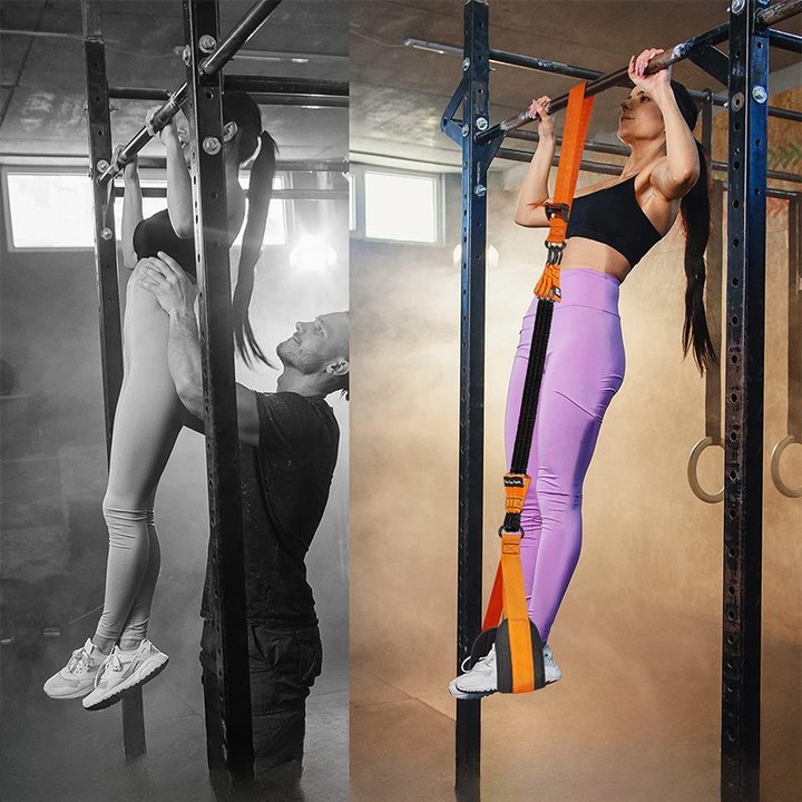 Premium Pull-up Assistance Bands for Fitness Training – Elastic Resistance Bands with Steel Buckle for Home Workout, 