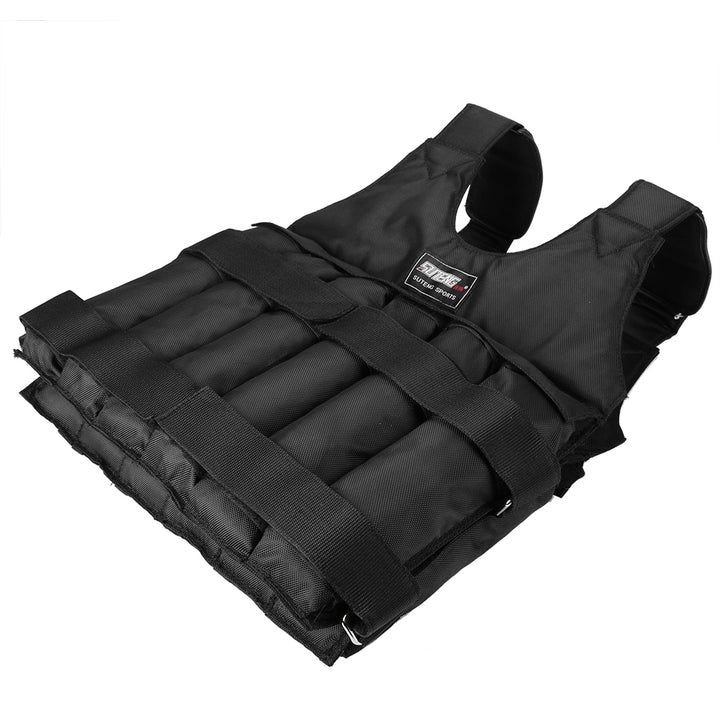 Premium Adjustable Weight Vest for Running, Jogging & Workout – 3kg, 15kg, 35kg Options, Fitness Exercise Jacket with Secure 
