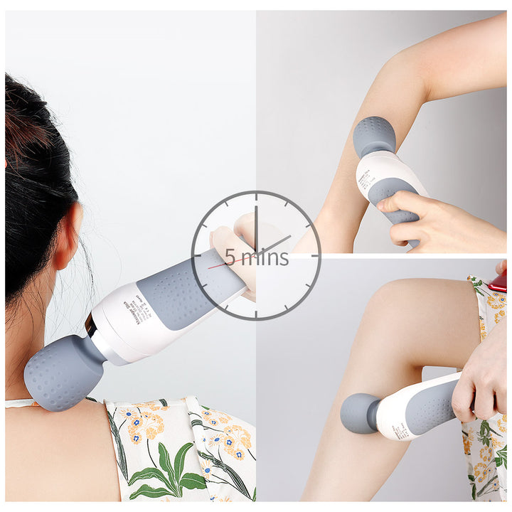 Premium USB Handheld Electric Massager – High Frequency Vibration Wand for Neck, Back, and Muscle Pain Relief, Deep Tissue