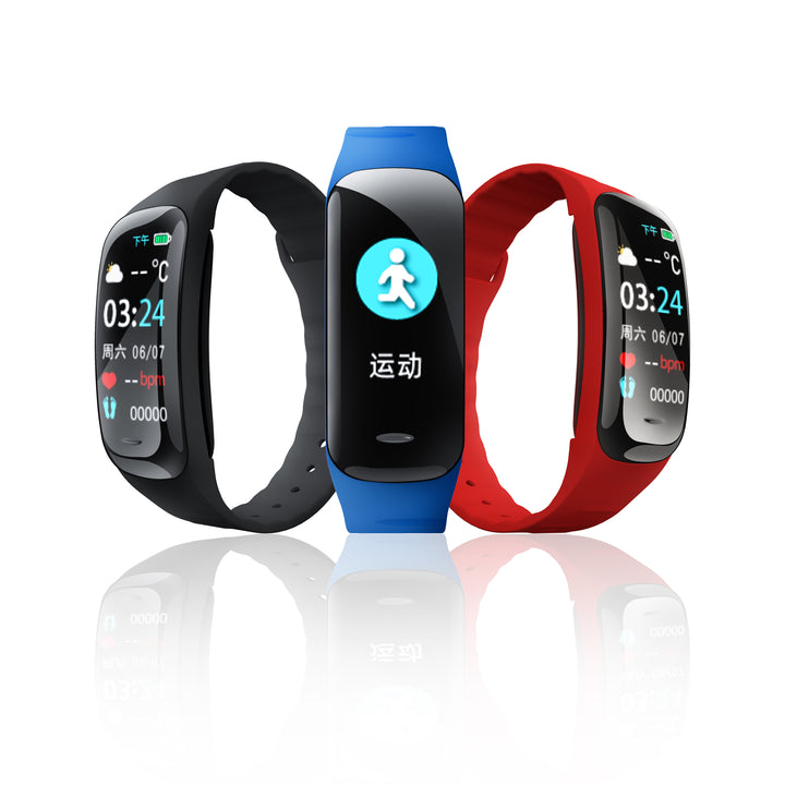 Premium Smart Fitness Watch – Heart Rate, Blood Pressure, Step Counting, Sleep Monitoring, Sports Tracker, Bluetooth, Multi-