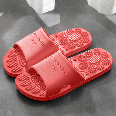 Premium Extra Large Acupoint Massage Slippers – Non-Slip Hollow Design for Indoor Home and Bathroom Use, Comfortable Sole Support for Men and Women, Ideal for Relaxation and Foot Therapy
