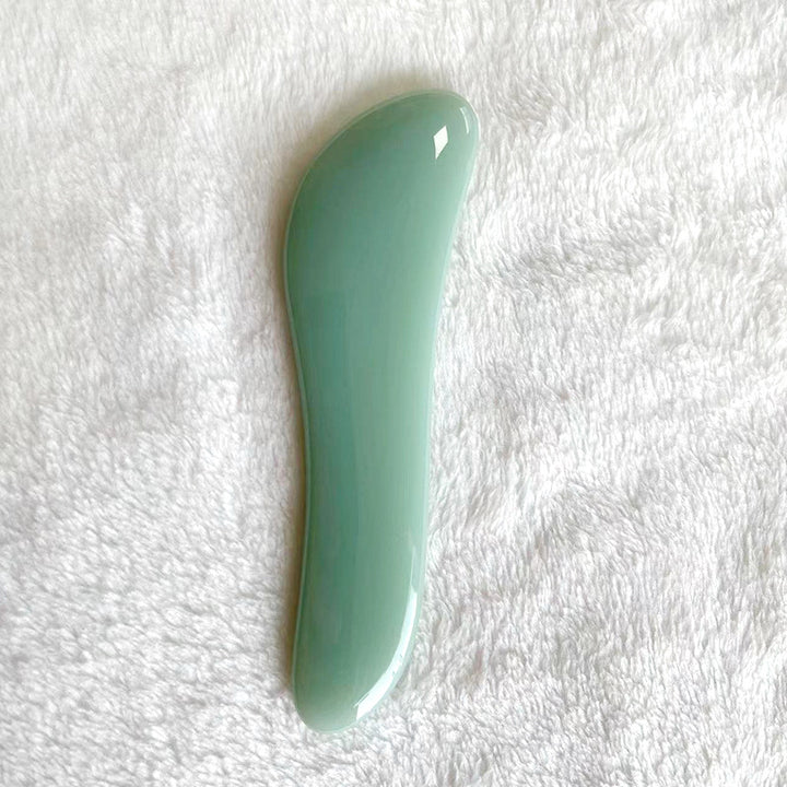 Premium Natural Resin Gua Sha Massage Tool – Scraping Tool Set for Face, Back, Neck, and Body Pain Relief, Smooth-Edge
