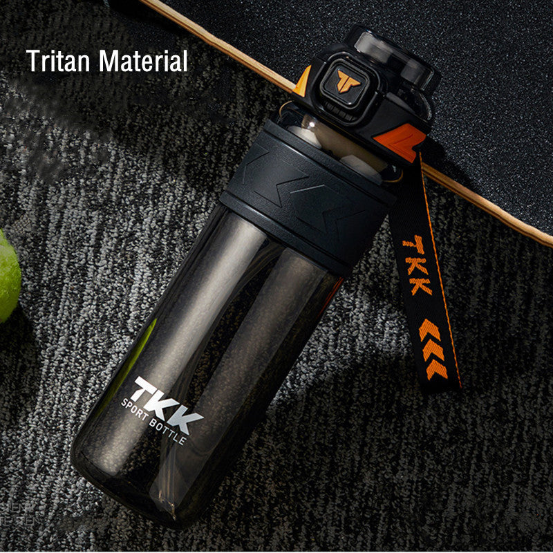 Premium Tritan Water Bottle – 1000ml/1500ml Portable Fitness Kettle with Straw, BPA-Free, Durable, Leak-Proof, Ideal for 