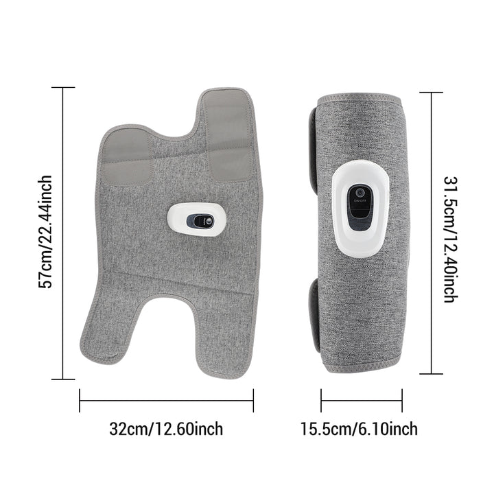 Premium Electric Leg Massager - Wireless, Rechargeable Air Compression Calf Massage for Muscle Relief & Relaxation | Health 