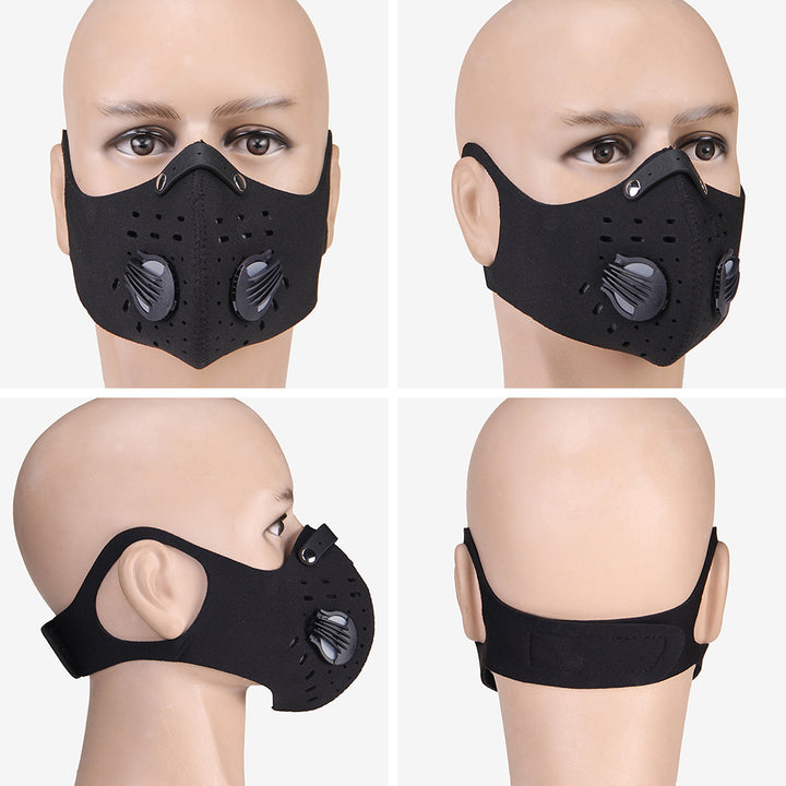 Premium Cycling Face Mask for Men and Women – Dust Proof, Anti-Smog, Activated Carbon Training Mask, Outdoor Sports 