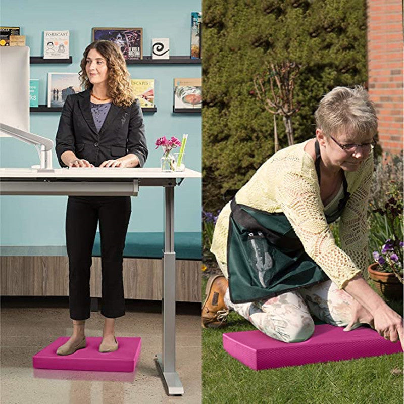 Premium Non-Slip Yoga Mat Balance Pad – Soft Foam Cushion for Pilates & Fitness – Ideal for Exercise, Body Building, and