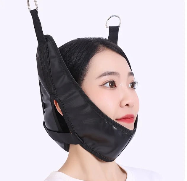 High-Quality Cervical Neck Traction Device for Home Use, Over-Door Neck Stretcher Hammock, Pain Relief & Spine Correction Brace for Physical Therapy