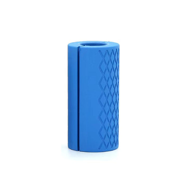Premium Thick Bar Dumbbell Handles for Weightlifting - Anti-Slip Silicon Grip, Forearm Strength Support, Joint Pain Relief,