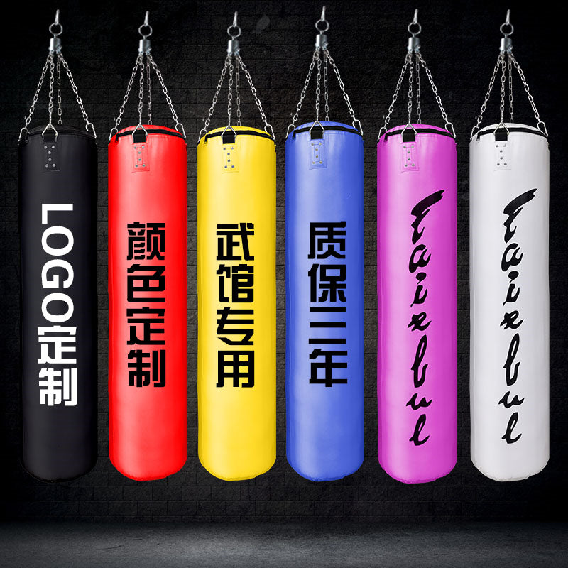 Premium Boxing Sandbag – High-Quality PU Punching Bag for Adult Practice – Durable Taekwondo, Karate & Thai Boxing Training 