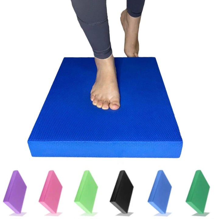Premium Non-Slip Yoga Mat Balance Pad – Soft Foam Cushion for Pilates & Fitness – Ideal for Exercise, Body Building, and