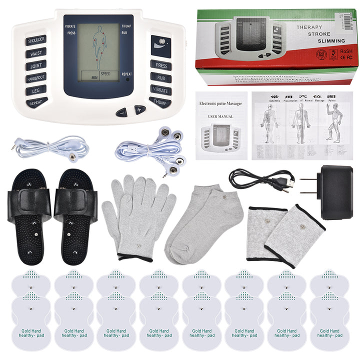 Premium Electric Muscle Stimulator Massage Slippers for Pain Relief – TENS Therapy Foot Massager with Acupuncture Function 