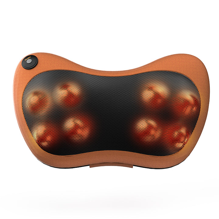 Premium Electric Shiatsu Massage Pillow for Neck, Back, and Body Pain Relief | Multifunctional Heating Massage Pillow for Car
