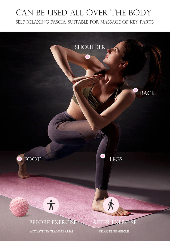 Premium Foot Massage Ball – TPR Massage Roller for Muscle Relaxation, Fascia Relief, and Body Care – Perfect for Legs, Hands